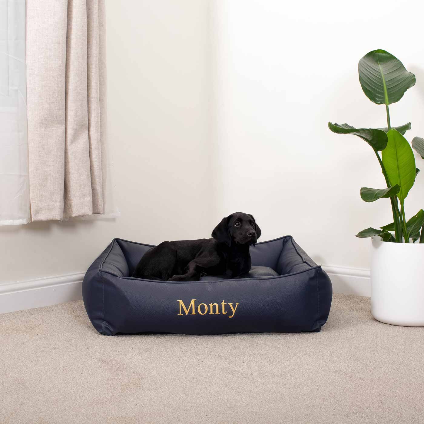 PETLOOM Rhino Tough Faux Leather Box Bed™