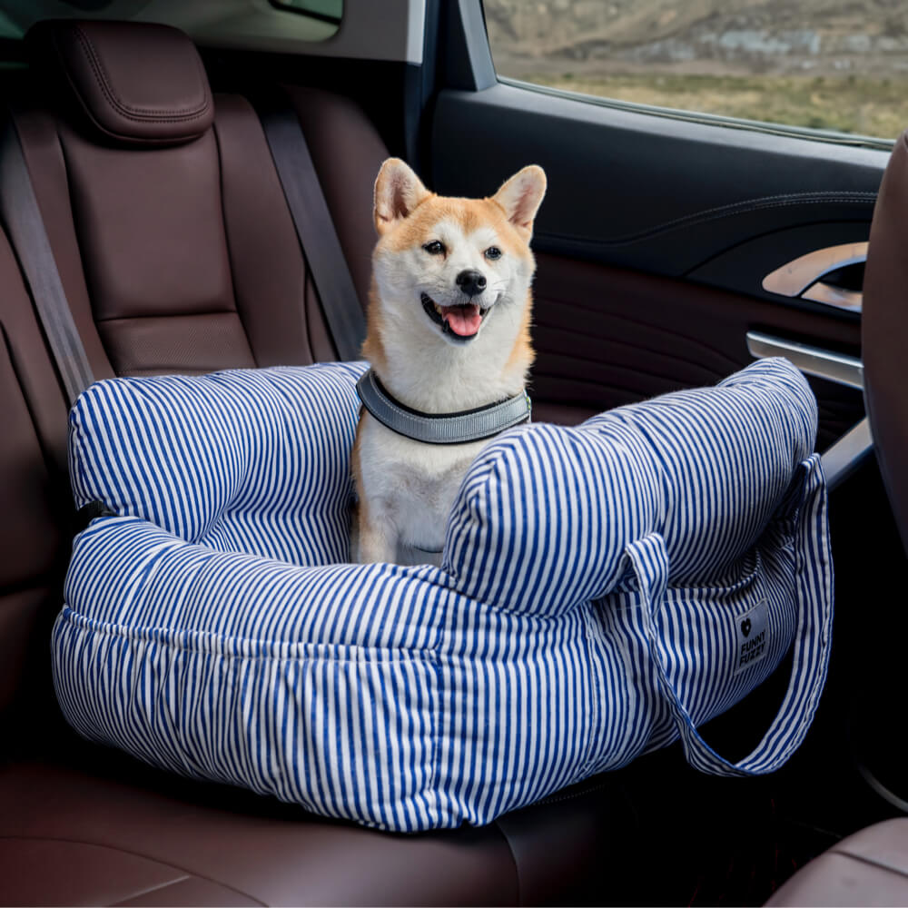 PETLOOM Portable Leisure Outing Pet Bolster Large Dog Car Seat Bed™