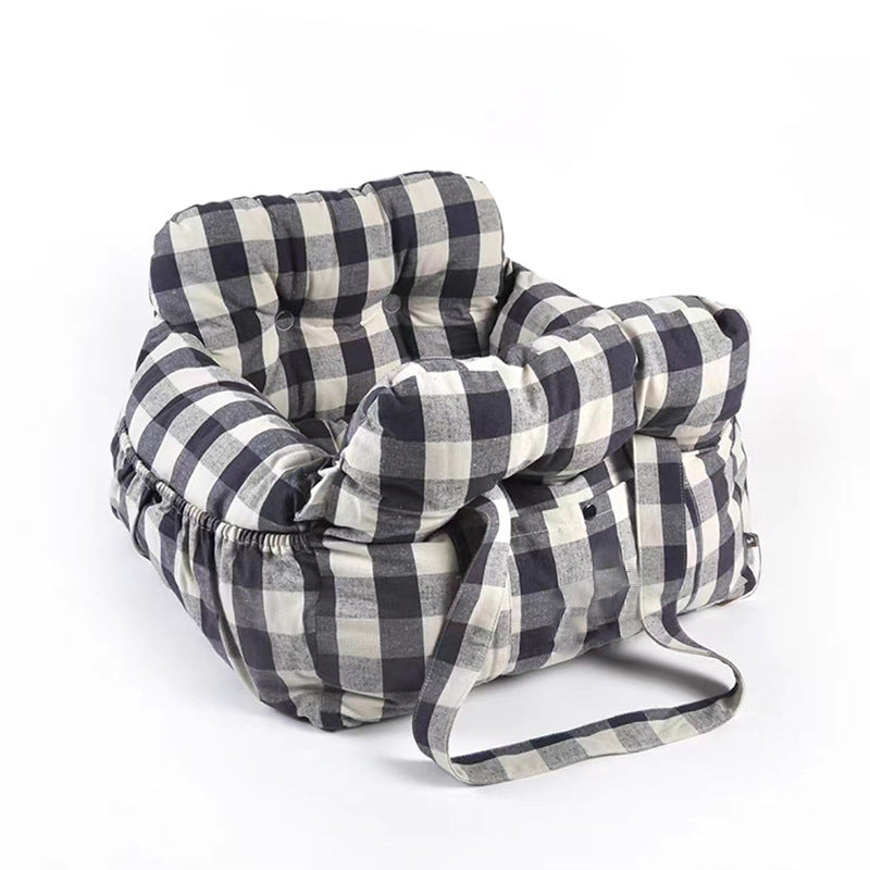 PETLOOM Portable Leisure Outing Pet Bolster Large Dog Car Seat Bed™