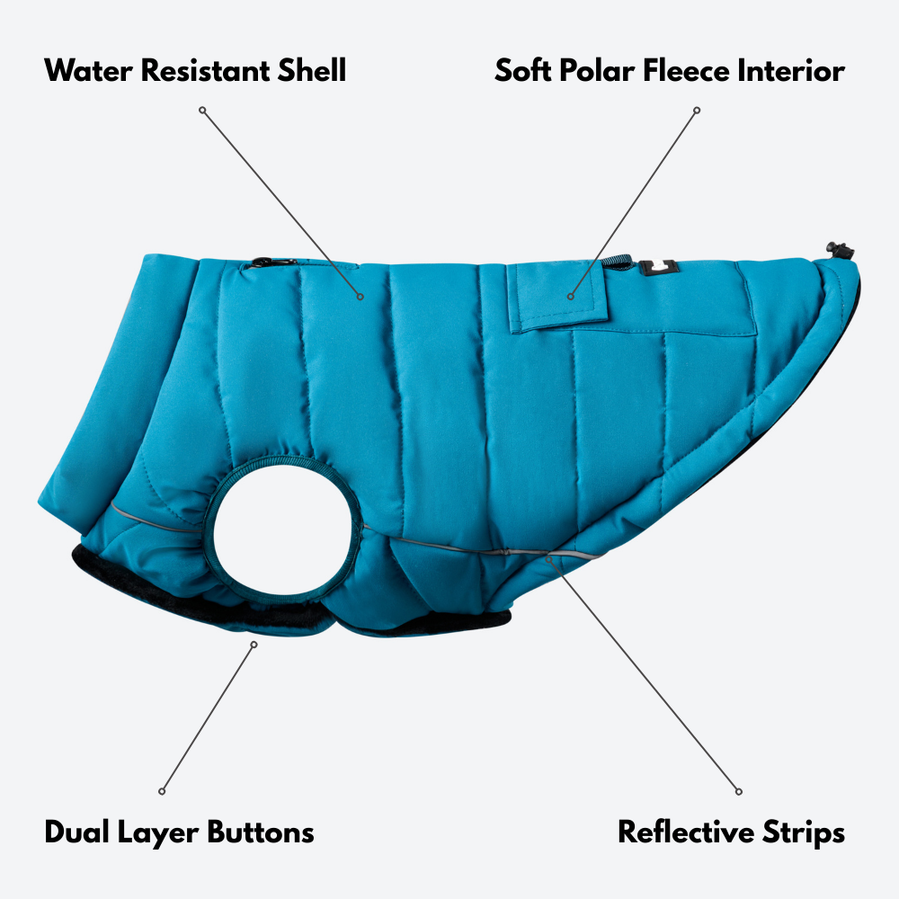 Petloom All-Season Insulated Dog Jacket™