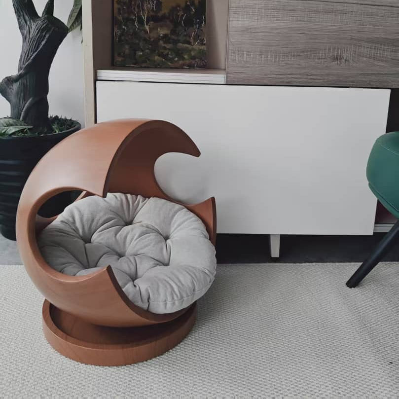 Petloom VogueNest cozy stylish pet nest bed for cats
