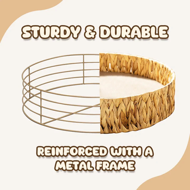 PETLOOM Handwoven Gourd Grass Cat Bed™