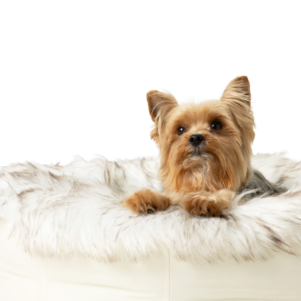 PETLOOM Faux Fur Donut Dog Bed™