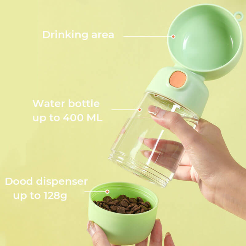 PETLOOM 2-in-1 Portable Outdoor Dog Water Bottle™