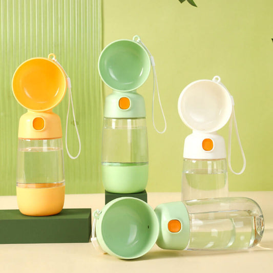 PETLOOM 2-in-1 Portable Outdoor Dog Water Bottle™