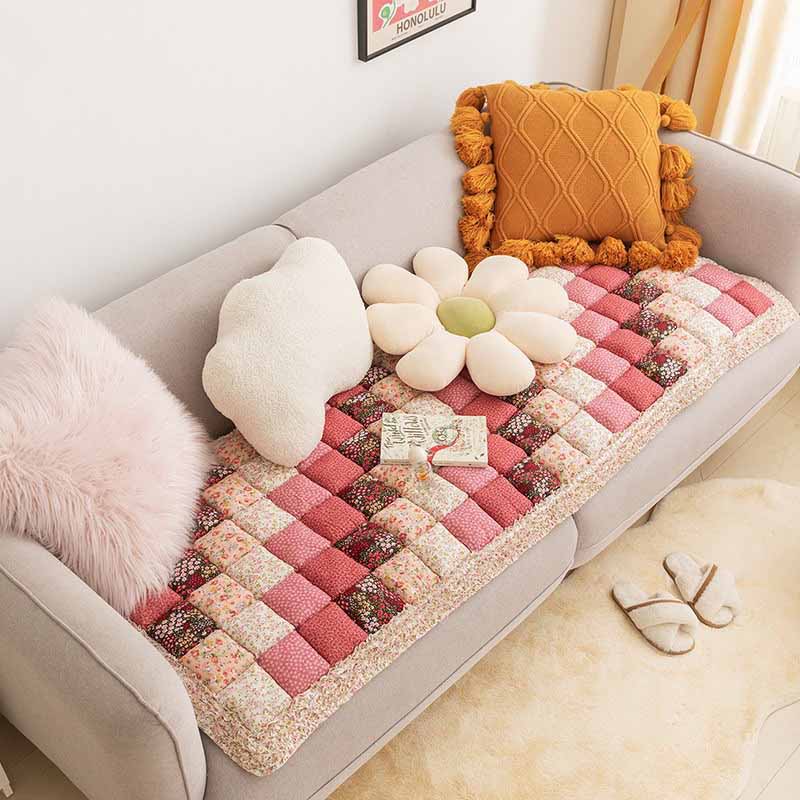 PETLOOM Garden Chic Cotton Pet-Friendly Protective Couch Cover™