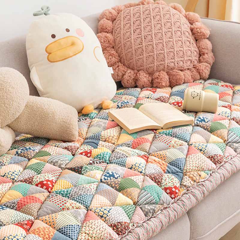 PETLOOM Garden Chic Cotton Pet-Friendly Protective Couch Cover™