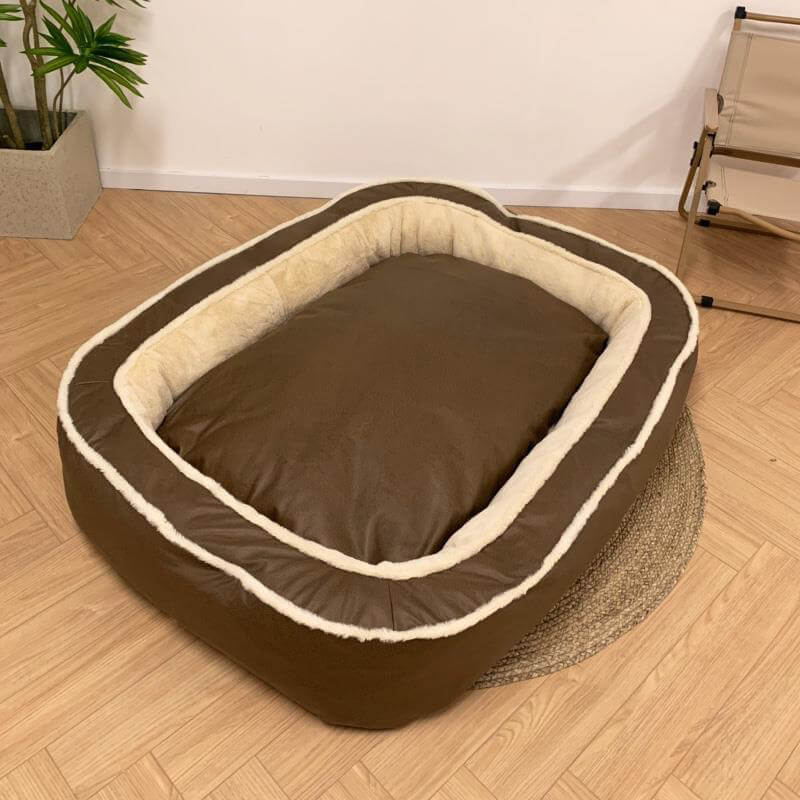 PETLOOM Large Warm Deep Sleeping Dog Bed™