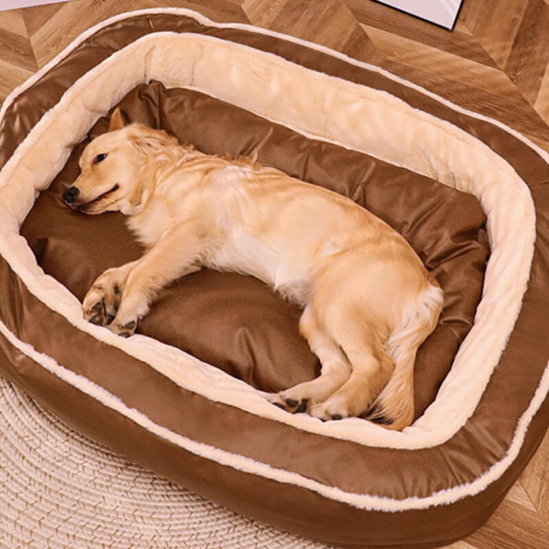 PETLOOM Large Warm Deep Sleeping Dog Bed™