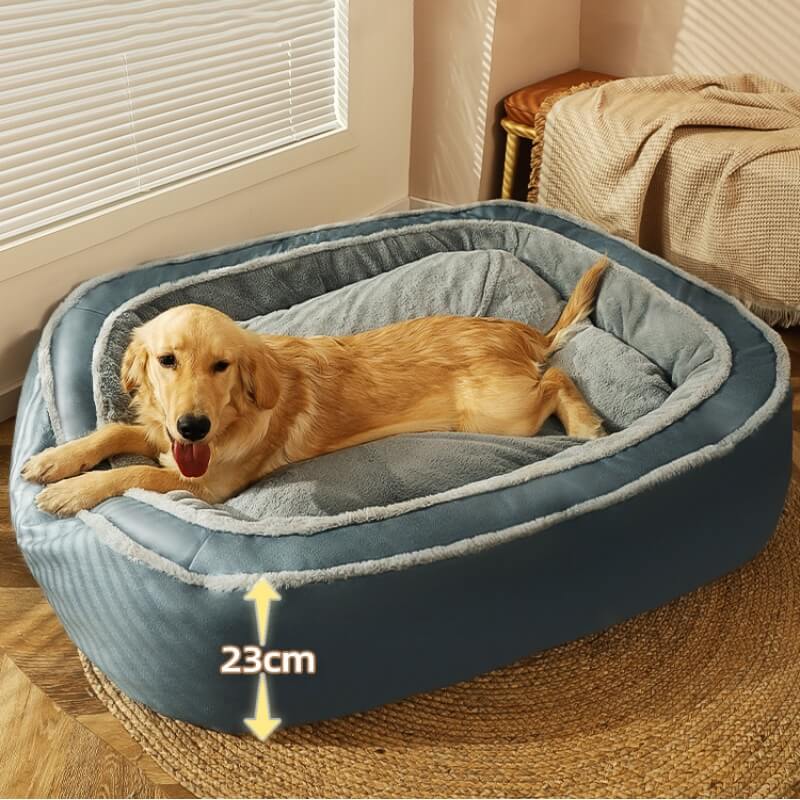 PETLOOM Large Warm Deep Sleeping Dog Bed™