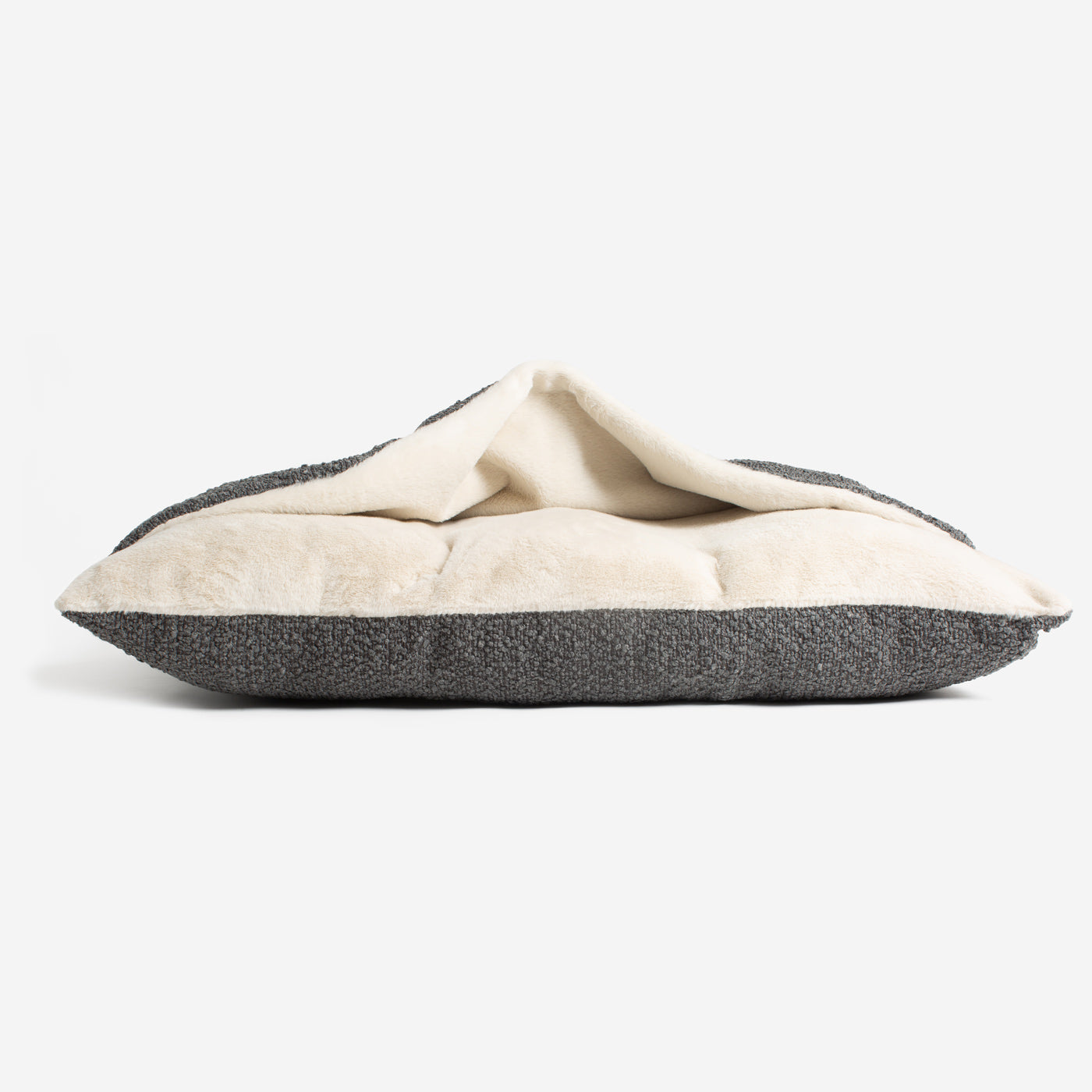 PETLOOM Sleepy Burrows Bouclé Dog Bed™