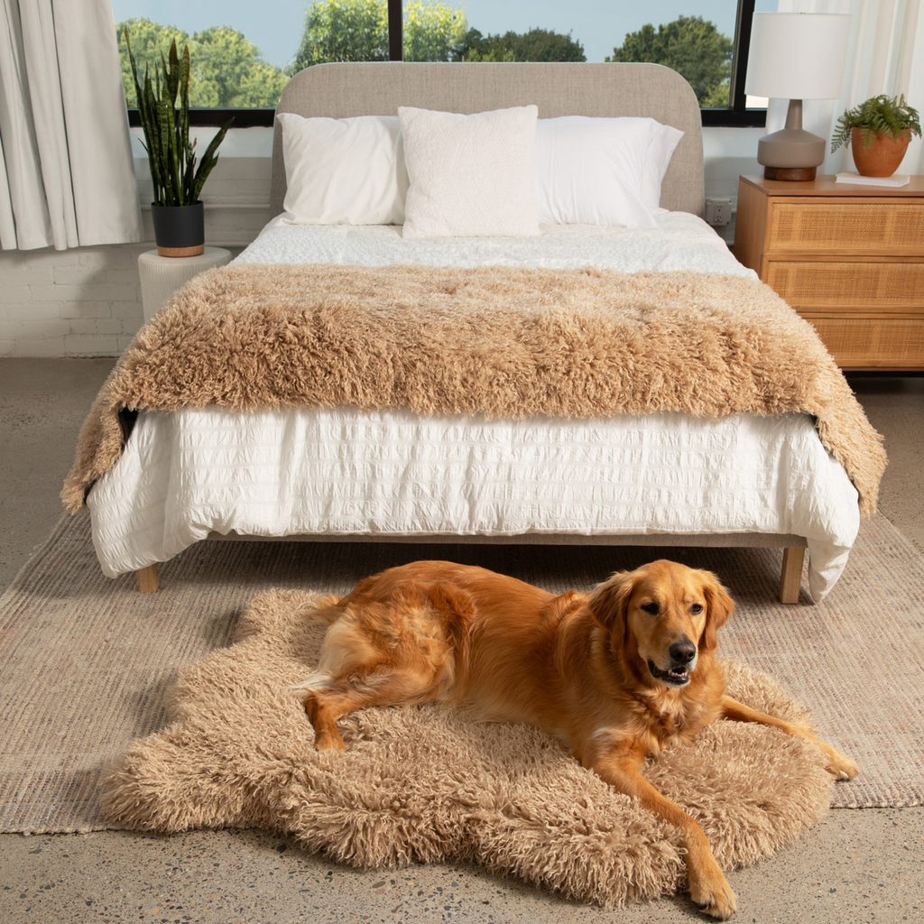 PETLOOM Luxe Faux Fur Orthopedic Dog Bed™